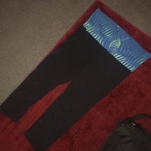 Black Yoga capris